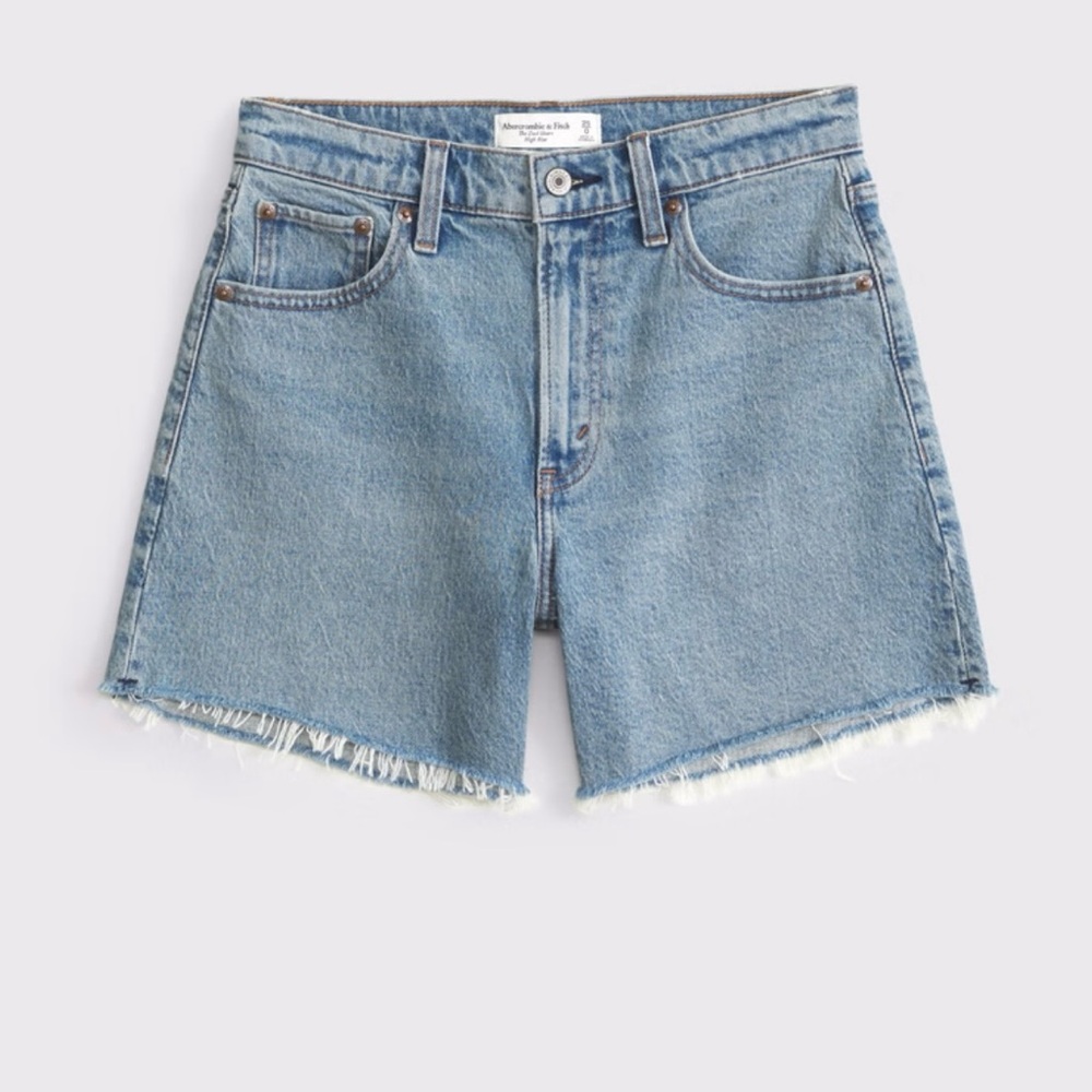 Abercrombie and Fitch Curve Love High Rise Dad Short NWT